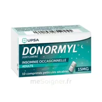 Donormyl 15 Mg Comprimés Pelliculés Sécables T/10 à SAINT-PRIEST