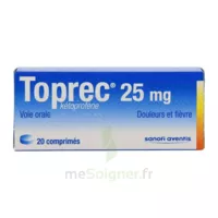 Toprec 25 Mg Comprimés Plq/20 à SAINT-PRIEST