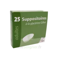 Suppositoire A La Glycerine Gifrer Suppos Adulte Sach/25 à SAINT-PRIEST