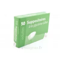 Suppositoire A La Glycerine Gifrer Suppos Adulte Sach/50 à SAINT-PRIEST