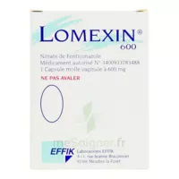Lomexin 600 Mg Caps Molle Vaginale Plq/1 à SAINT-PRIEST